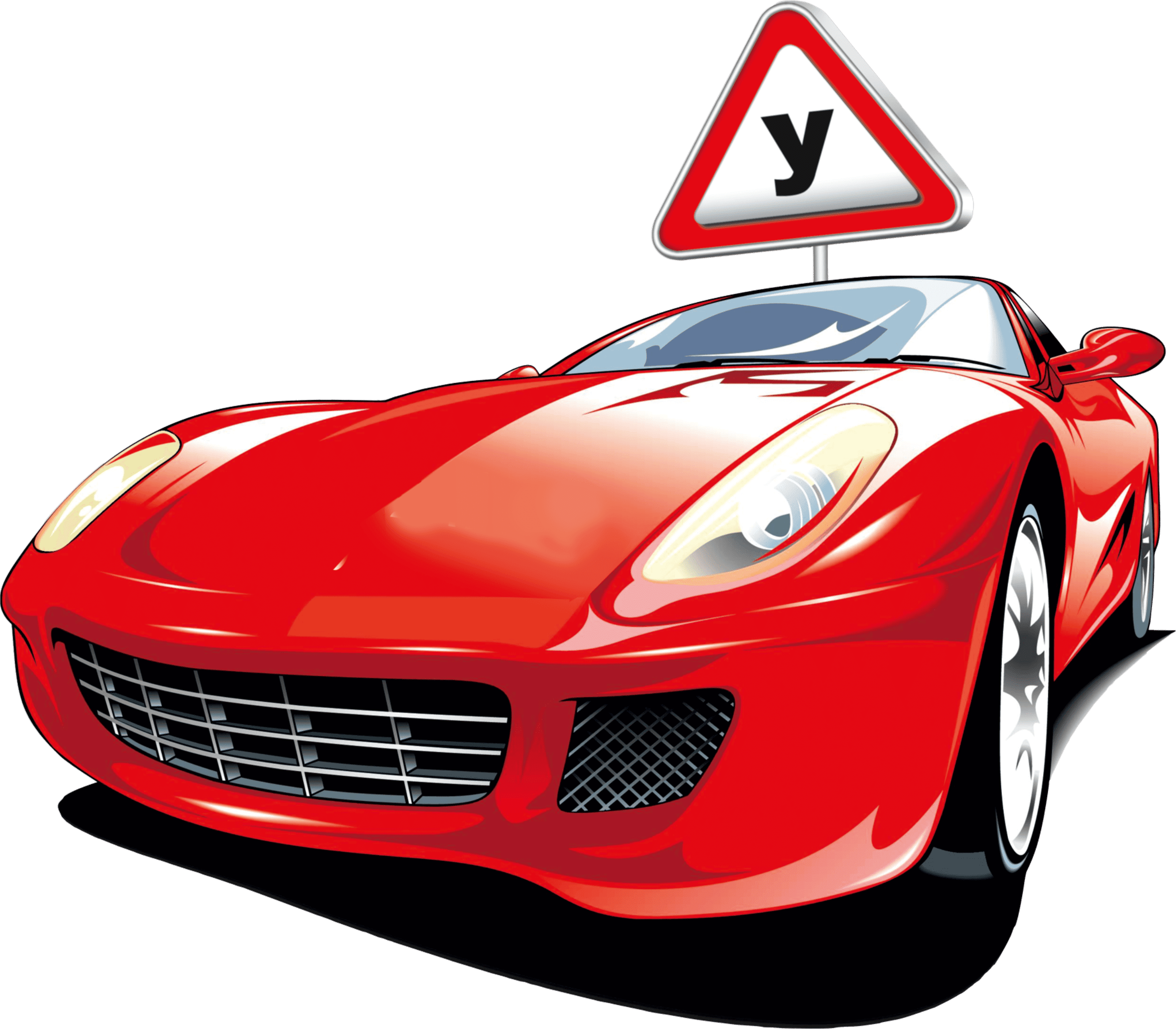 Автомобиль и дорожные знаки